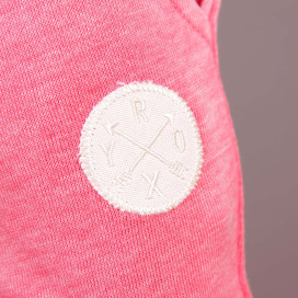 Spodnie dresowe ze ściągaczem dla dzieci i młodzieży Roxy kolor różowy