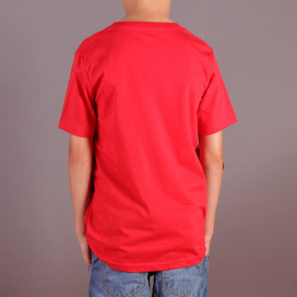 Koszulka t-shirt nastolatka Quiksilver SS Bright T Youth - czerwona