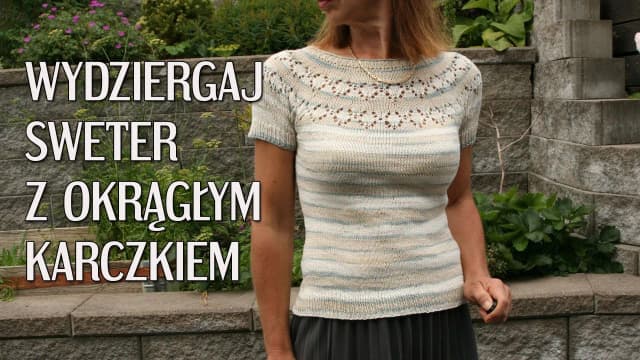 Jak zrobić sweter na drutach na okrągło - prosta metoda bez szwów Jak zrobić sweter na drutach na okrągło - prosta metoda bez szwów