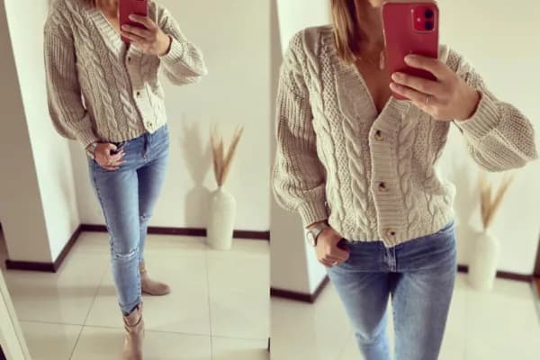 Jak zapiąć sweter na guziki, aby wyglądać stylowo i modnie Jak zapiąć sweter na guziki, aby wyglądać stylowo i modnie