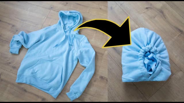 Jak składać bluzy z kapturem, aby zaoszczędzić miejsce i czas Jak składać bluzy z kapturem, aby zaoszczędzić miejsce i czas
